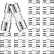 Christmas Light Fuses 125 Volt 5 Amp Fast Blow Glass Kit for LED Outdoor...