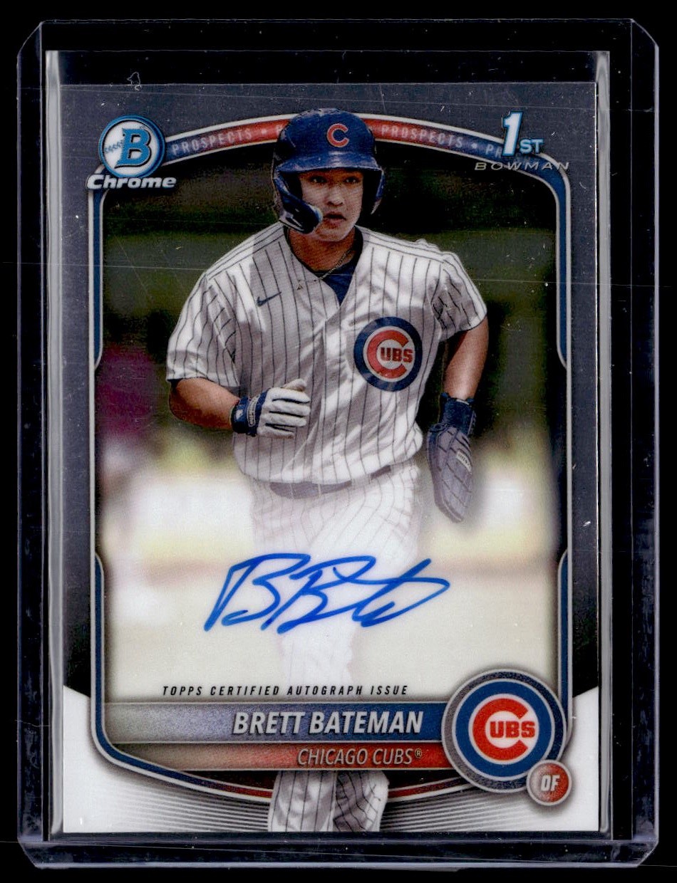 2025 Bowman Chrome #CPA-BBA Brett Bateman Prospect Autographs