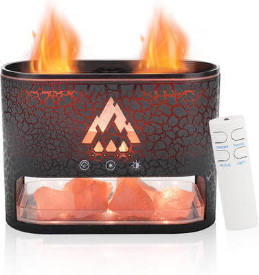 Essential Oil Diffuser 250ML, Aromatherapy Diffuser with Himalayan Pink Salt Roc
