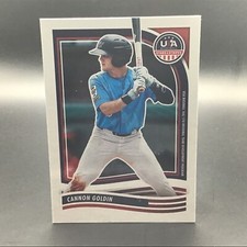 2024 Panini Cannon Goldin #186 USA Stars & Stripes NTDP