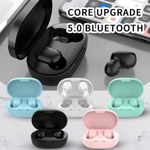 Bluetooth 5.0 Wireless Earphones Portable Charging Box Candy Color Matching Set - Afbeelding 1 van 34