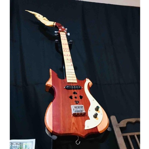 Electric Harp Right-handed Special Exquisite Guitar Traditional Musical Handmade - Picture 3 of 6