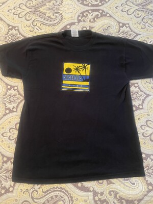 Y2K O.A.R. 2005 Tour Tee SS Black Front & Back Print Size Medium  Fast Shipping
