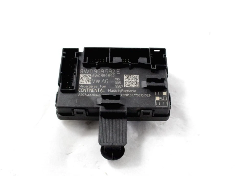 8W0959592E CENTRALINA PORTA ANTERIORE DESTRA AUDI A4 ALLROAD SW 3.0 D 4X4 160KW  - Immagine 2 di 4