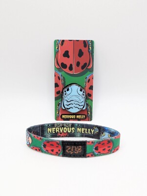 Zox Glow In The Dark Monster #37 Nervous Nelly ~ NEW ~ Medium ~ Card & Pin