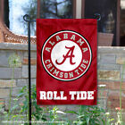 Alabama Crimson Tide Circle Logo Garden Flag and Yard Banner