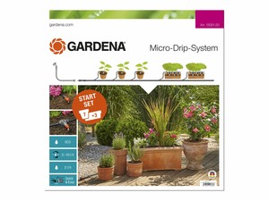 13001-20 Gardena Micro-Drip-System Starter Set Flower Pots M ~D~