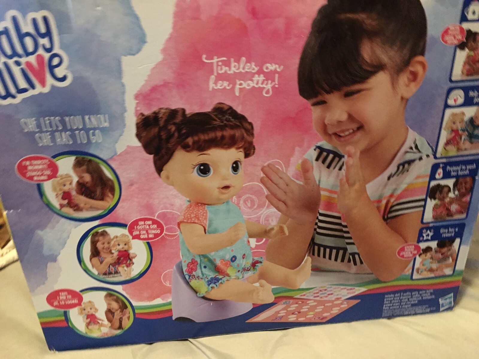 BABY ALIVE POTTY DANCE BABY DOLL WITH BONUS! NEWIN BOX!