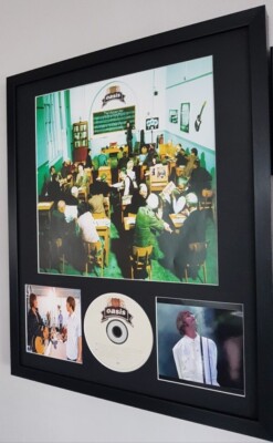 Oasis Framed Album Artwork The Masterplan-Live Forever Liam Gallagher-Knebworth