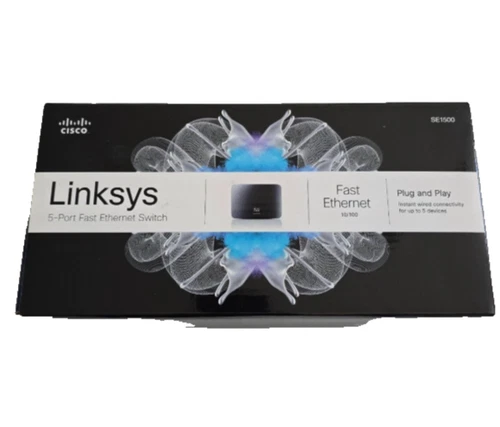 Cisco Linksys SE1500 5-Port Fast Ethernet 10/100 Switch