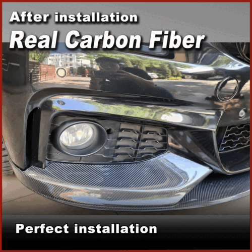 Für BMW F32 F33 F36 M Paket Carbon Front Lippe Schürze Frontlippe Splitter Flaps - Picture 4 of 10