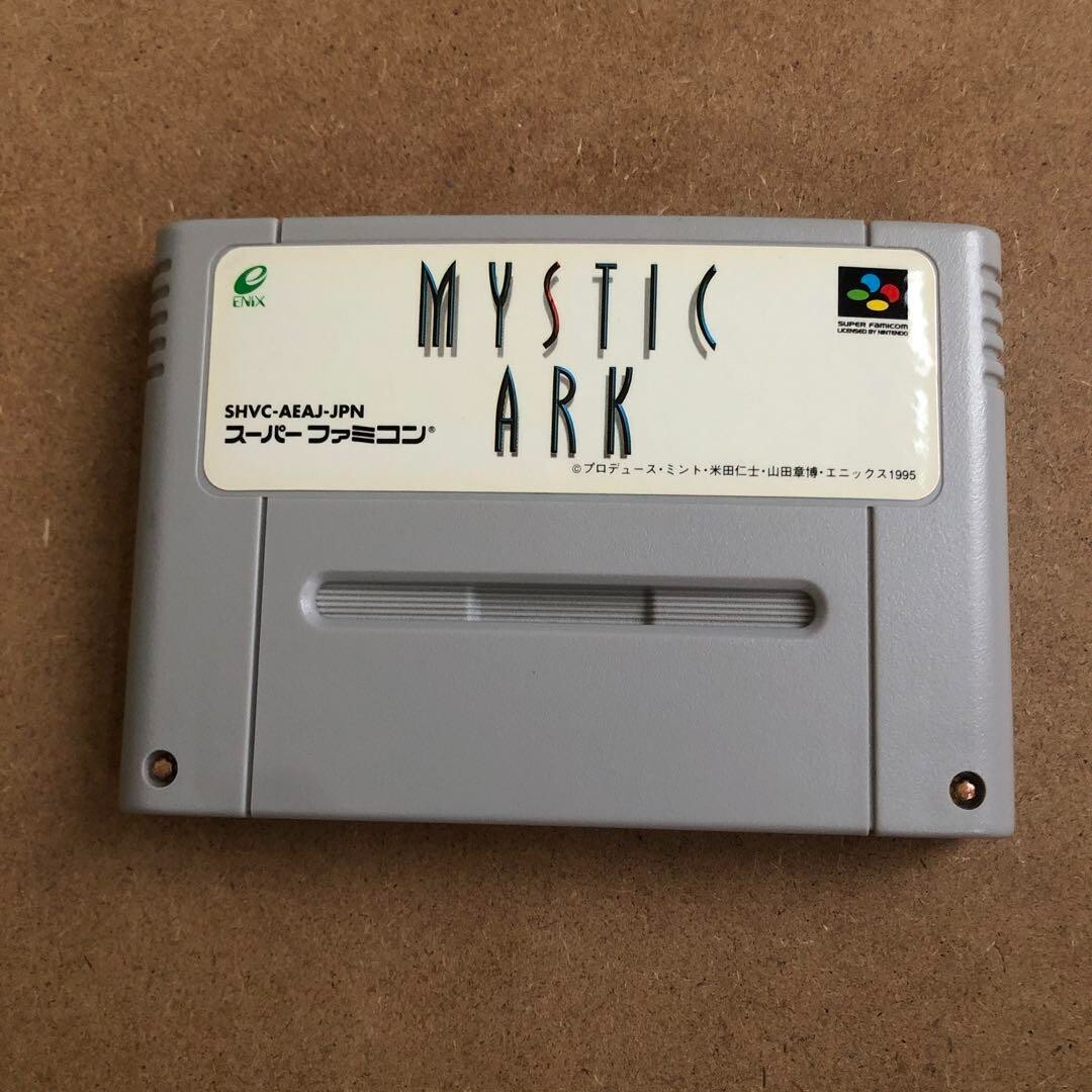 ミスティックアーク MYSTIC ARK Nintendo SFC Super Famicom Japan Import ENIX RPG