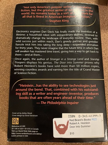 The Door into Summer by Robert A. Heinlein (1997, Trade Paperback) - Imagen 3 de 3