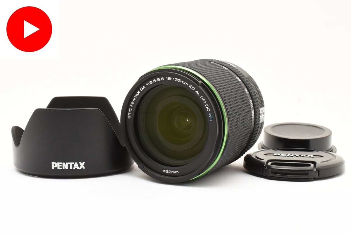N.MINT* SMC Pentax DA 18-135mm F/3.5-5.6 ED AL IF DC WR Lens
