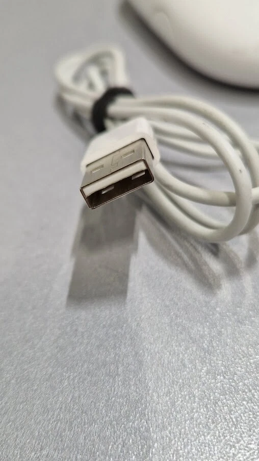 Apple Mighty Mouse A1152 USB Verkabelt Weiß Gebraucht Aktiv - Bild 4 von 4