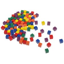 100 Pcs Snap Cubes Math Manipulatives Building Block Toys Colorful
