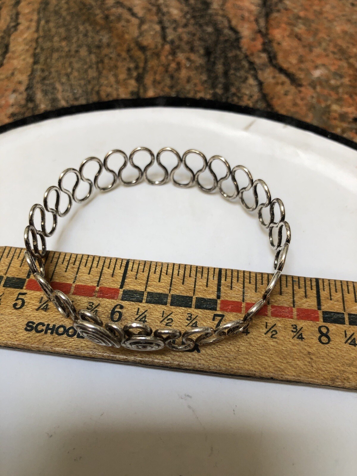 UNIQUE ARTISAN OPENWORK STERLING SILVER ADJUSTABL… - image 5