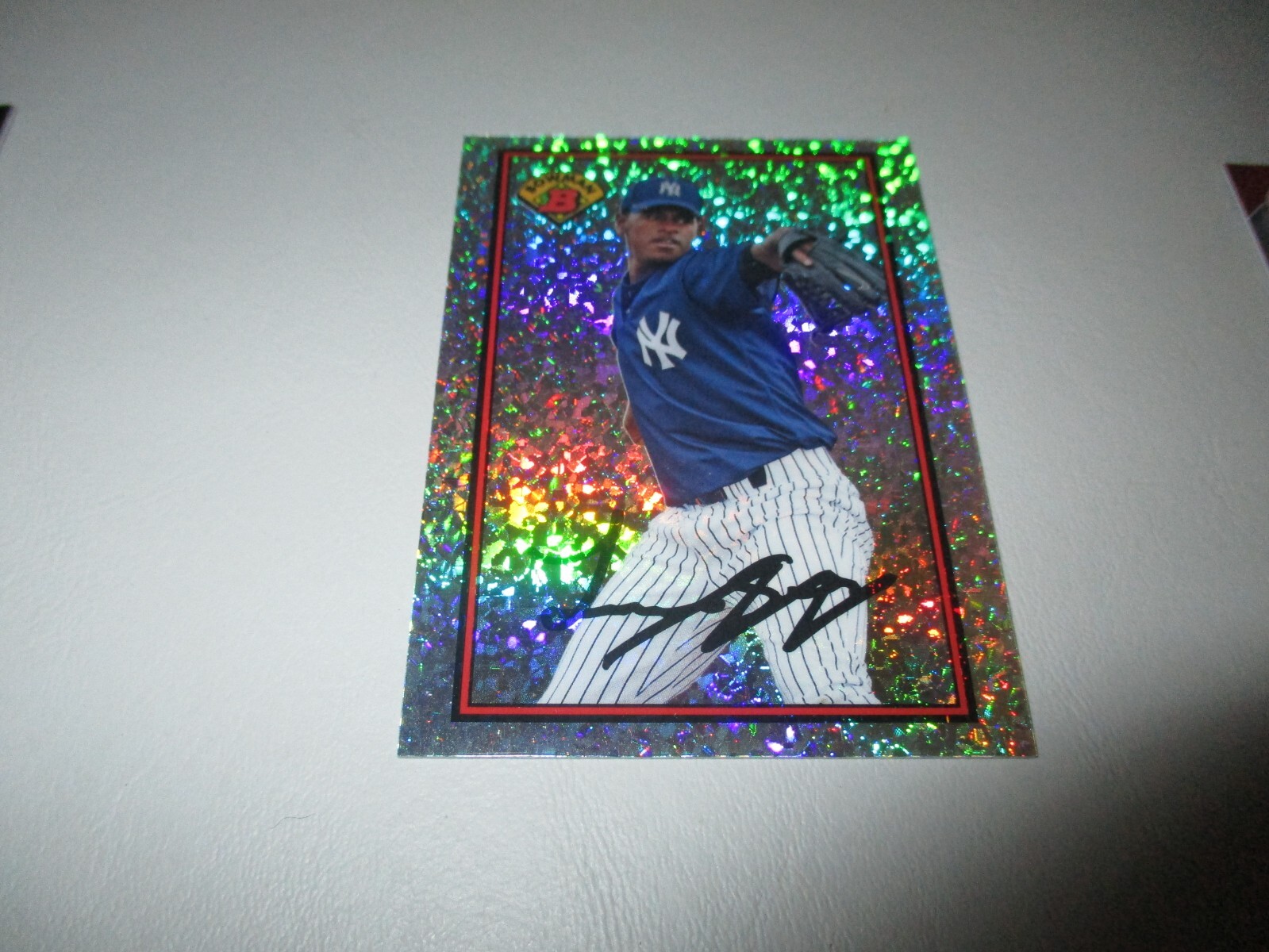 Luis Severino 2014 Bowman Chrome Silver Diamond Refractor #89BIB-LS