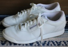 reebok white princess sneakers