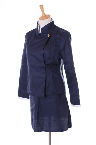 MN-237 Maki Zenin Azul Uniforme Escolar Disfraz Cosplay Para Jujutsu Kaisen - Imagen 4 de 8