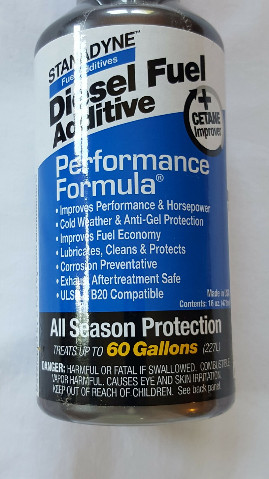 NEW Stanadyne Diesel Fuel Additive Performance Formula 16 oz Treats 60