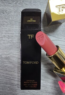 Tom Ford Lippenfarbe | 02 Libertine | 3g/1oz | Neu & Originalverpackt 100% Original