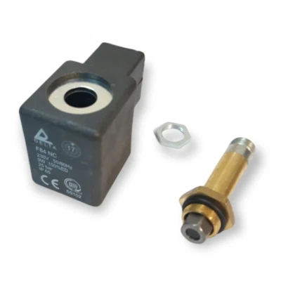 SOLENOIDE GRUPPO ELETTROVALVOLA BOBINA 220 V PER POMPA DELTA M81P F84 NC 9V