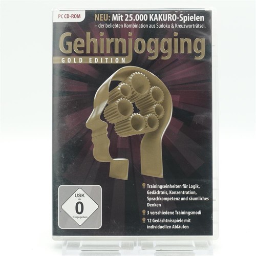 Brainjogging Gold Edition PC usado muy bien 4043002599048 | eBay