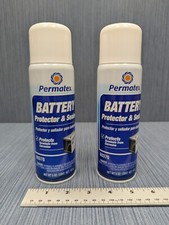Lot of 2 x Permatex 80370 Battery Protector and Sealer, 5 oz. net Aerosol Can