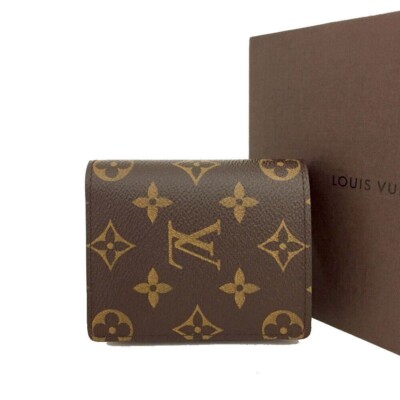 Louis Vuitton Monogram LV Canvas Magellan Bifold Wallet Browns - NEW