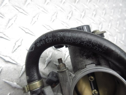 2002 02 03 Ducati Monster 750 M750 IE OEM Throttle Body Bodies Intake Manifolds - Picture 9 of 13