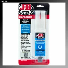 JB Weld New 50172 MarineWeld Syringe Epoxy for Boats, Watercraft 