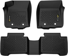 2016-2023 Tacoma Double Cab TPE G-Plus Floor Mats (Auto Trans Only) Floor Liner
