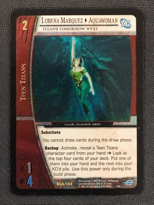 VS System TCG - Lorena Marquez Aquawoman - DLS-144 Promo Foil ENG