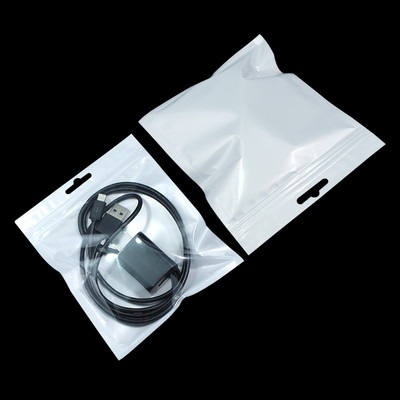 Front Clear for Zip Retail Plastic Lock Packaging Bag Mylar Foil Reclosable Pack