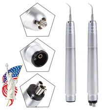 Dental Ultrasonic Air Perio Scaler Handpiece Hygienist 2 & 4-Holes 3 Tips
