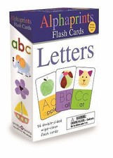 Alphaprints: Wipe Clean Flash Cards Letters by Roger Priddy 2017, Children's...
