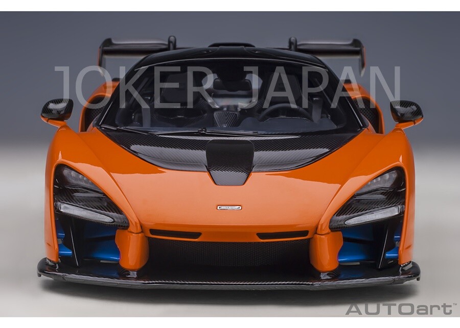 AUTOart McLaren Senna (Trophy Mira/ Orange) [76078] 1/18 JDM