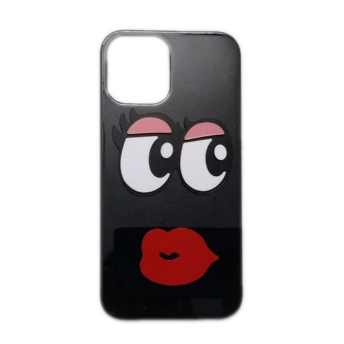 Cover For Phones 3D Cute Lips Eye Black Back Hard Protective Skin Case - Picture 3 of 11