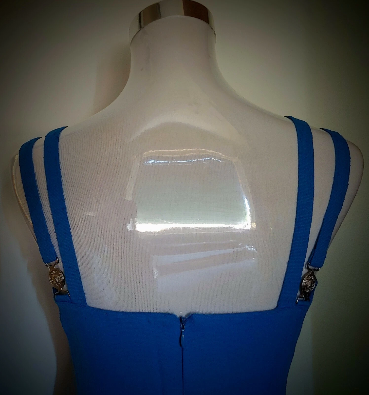 DRESS woman 90's VERSACE JEANS COUTURE TG 30 44 circa S M made in Italy Rare