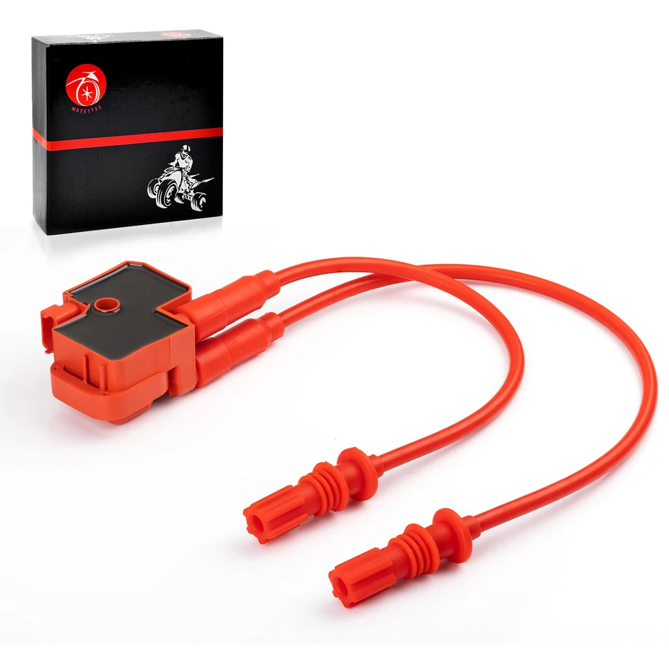 12-24 cables de bujía para Polaris Scrambler Sportsman 1000 850 + bobina de encendido Foto 4 de 4