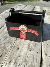 Amstel Light Carrying Caddy Plastic Burger Napkin Holder Condiment Beer 8” Bar