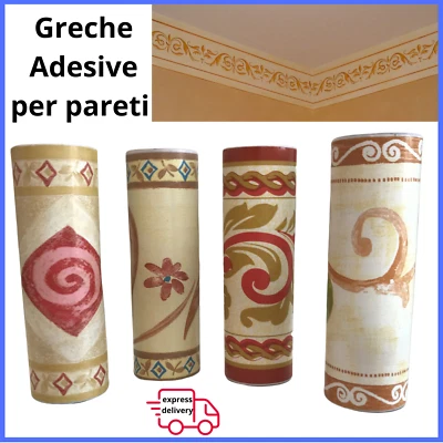 Greca adesiva Bordo adesivo per parete murale decorazione carta da parati camera