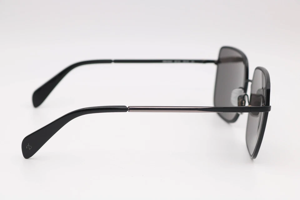 Gafas de sol Rag And Bone Rnb1032/S 807 Gunmetal/Espejo de gran tamaño/cuadradas 58-18-145 Foto 2 de 4