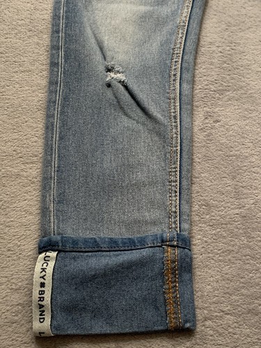 Lucky Brand Dylan Boyfriend Denim Jeans Size 12 Girls - Picture 2 of 17