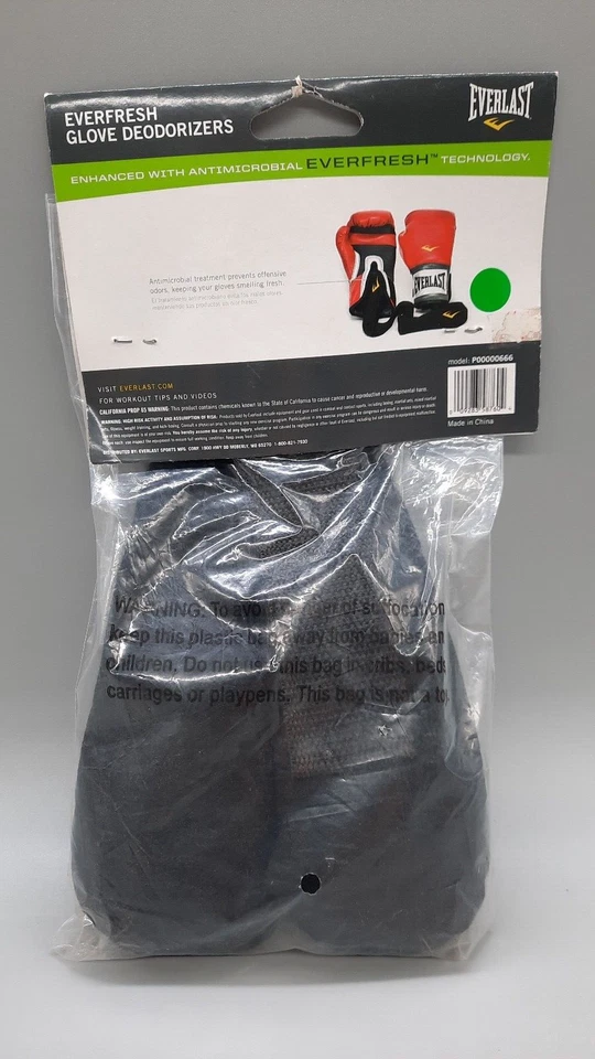 Everlast Everfresh Glove Deodorizers, Black, NEW!!! - Image 2 of 3