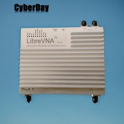 2025 Upgraded LibreVNA 100KHz-6GHz USB Based Full 2Port Vector Network Analyzer