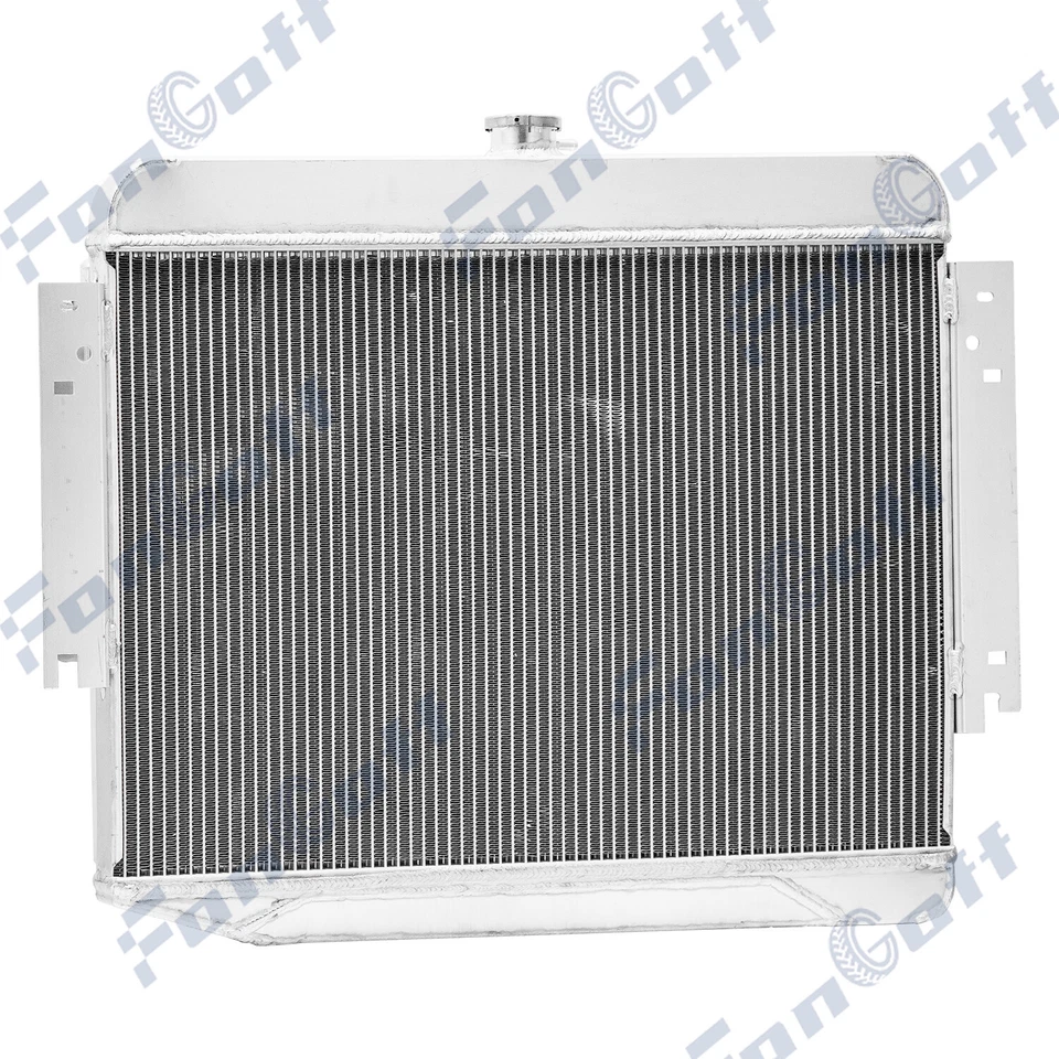 3 Row Radiator Shroud Fan Fits 1966-1969 Dodge Charger 500 R/T 7.0L 7.2L AT Foto 3 de 4