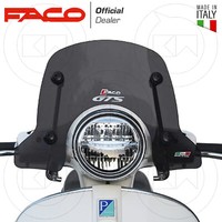 Windschutzscheibe Sport Dunkelheit Fume ' Faco Niedrig FüR Piaggio Vespa GTS 125