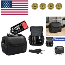 Acuvar Small Soft Padded Camera Bag for Canon, Sony, Olympus, & Samsung, DSLR...